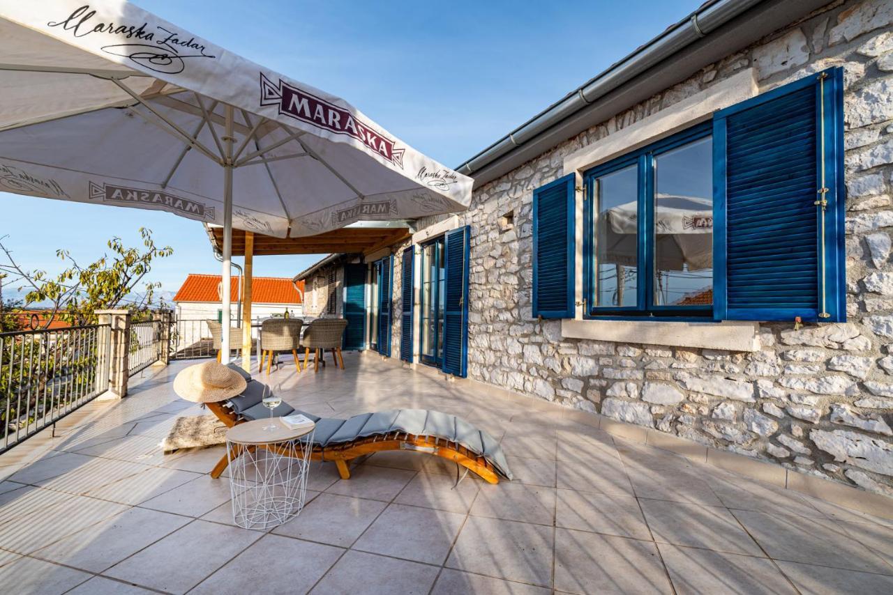 Ferienhaus Kuca Marija - Traditionelles Steinhaus Bei Zadar Debeljak ภายนอก รูปภาพ