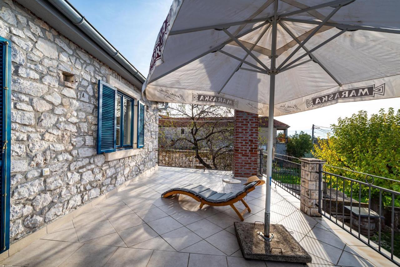 Ferienhaus Kuca Marija - Traditionelles Steinhaus Bei Zadar Debeljak ภายนอก รูปภาพ