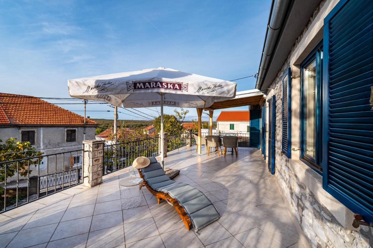 Ferienhaus Kuca Marija - Traditionelles Steinhaus Bei Zadar Debeljak ภายนอก รูปภาพ